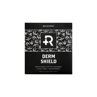 Recovery Derm Shield Tatueringsfilm - paket med 10 st