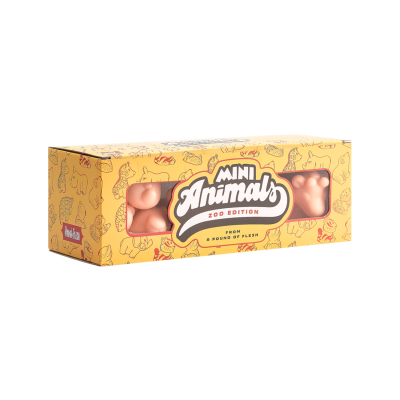 A Pound of Fleshs uppsättning av minidjur från zoo