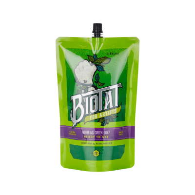 BIOTAT Numbing Green Soap Påse - Redo att använda - 1 Litre