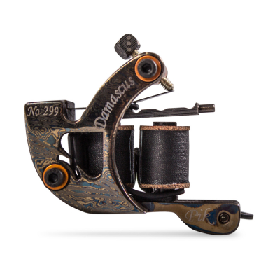 Cyber Damascus Pik Ass Liner Tatueringsmaskin