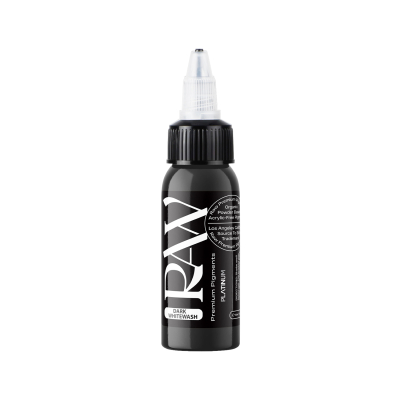 Raw Pigments Platinum - Dark Whitewash Tatueringsbläck - 30ml