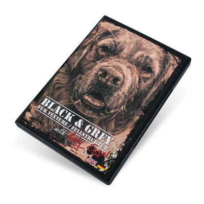 Andy Engel Black & Grey Fur Texture DVD