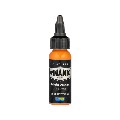 Platinum by Dynamic Tatueringsbläck - Bright Orange 30 ml