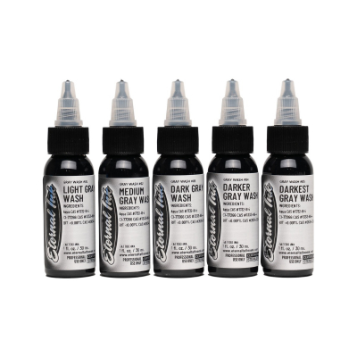 Eternal Inks sats Gray Wash
