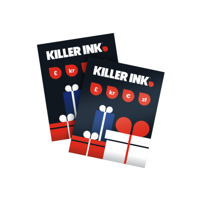 Killer Ink 2500SEK Presentkort