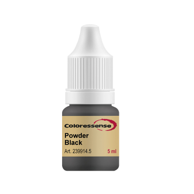 Goldeneye Coloressense Pigments - Powder Black (PB) - 5ml