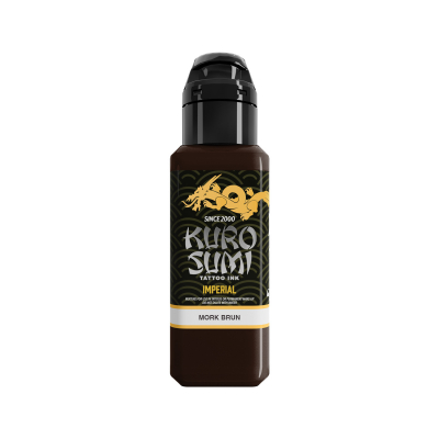 Kuro Sumi Imperial tatueringsbläck - Mork Brun