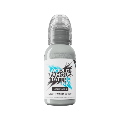 World Famous Limitless Tattoo Ink - Ljus varmgrå 30 ml