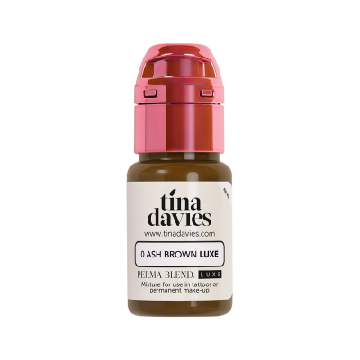 Perma Blend Luxe PMU Ink - Tina Davies Ash Brown Luxe 15 ml