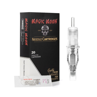 Låda med 20 Magic Moon-Patroner 0.35MM Soft Edge Magnum Långa