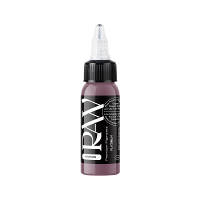 Raw Pigments Platinum - Maroon Tatueringsbläck - 30ml