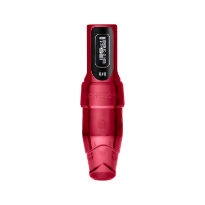 Microbeau Flux S Max med 1x PowerBolt II – 2,5 mm Stroke – Rouge