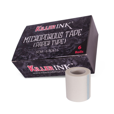 Killer Ink Mikroporös Tejp (Papperstyp) 5CM