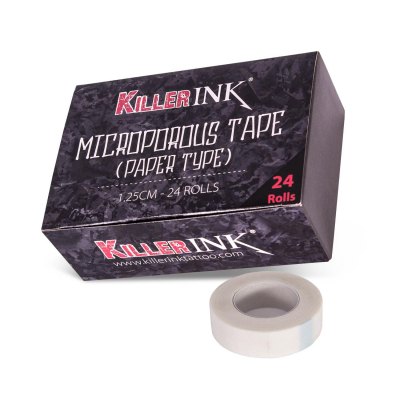 Killer Ink Mikroporös Tejp (Papperstyp) 1.25CM