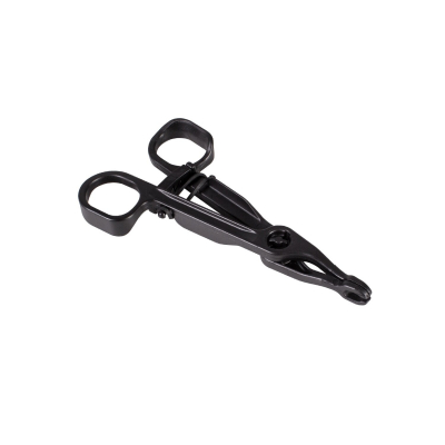 Eske med 30 engångs P-Clamps / Forceps (Slotted Oval)