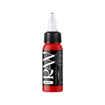 Raw Pigments Platinum - Red Rum Tatueringsbläck - 30ml