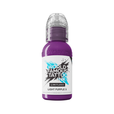 World Famous Limitless tatueringsbläck – Light Purple 3 30 ml 