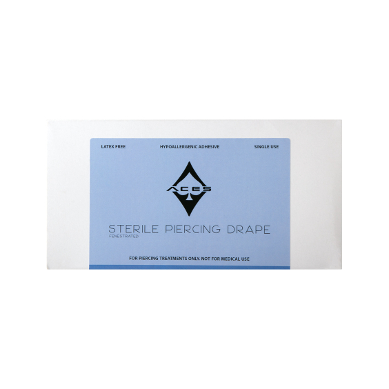 50 Sterila piercingdraper - Aces Supply