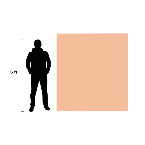 Ett Pound of Flesh enorma tatueringsbara syntetiska duk - 3 mm tjock (1,99 m x 1,79 m) - Fitzpatrick hudton 2