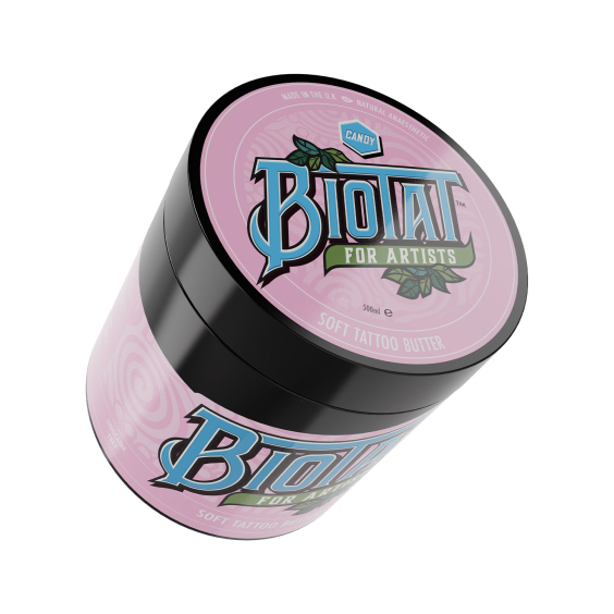 BIOTAT Candy mjukt tatueringssmör 500 ml