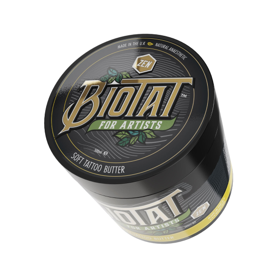 BIOTAT Zen mjukt tatueringssmör 500 ml