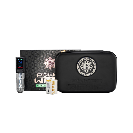 Bishop Stainless Steel Power Wand - Advanced Packer komplett set med grepp - 4,2 mm slaglängd