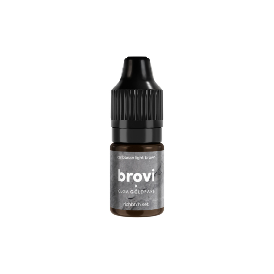 Brovi PMU Pigments - Caribbean Light Brown - 5ml