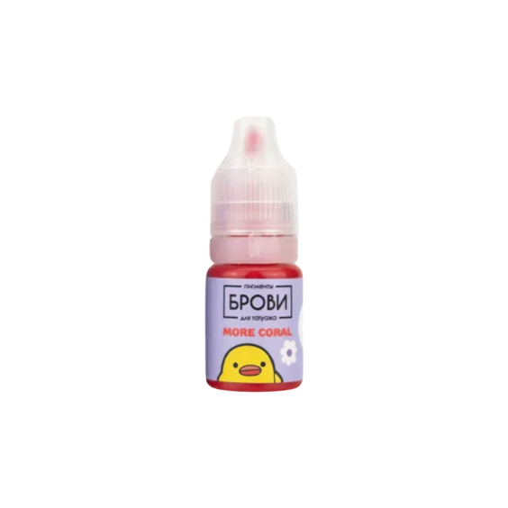 Brovi PMU Pigments - More Coral - 5ml
