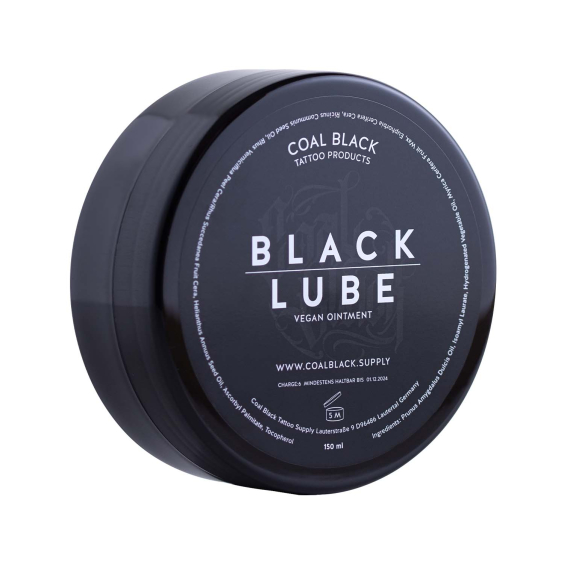 Coal Black - Black Lube Vegansk tatueringssalva 120 g