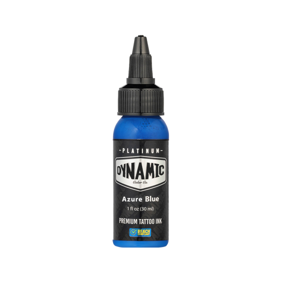 Platinum by Dynamic Tatueringsbläck - Azure Blue 30 ml