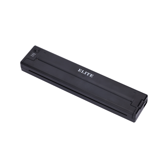 Elite Pocket S6 Termisk USB-skrivare & Låda med 100 Elite Termiskt överföringspapper (8.5" x 14")