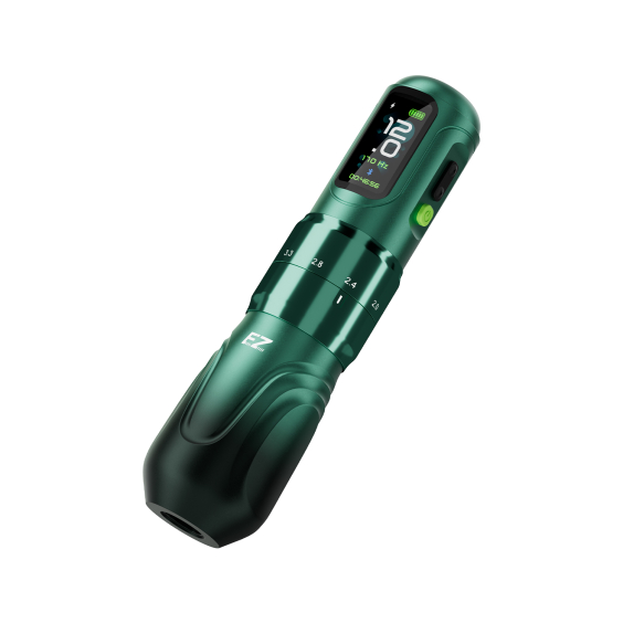 EZ P6 Trådlös Tatueringspenna - Green Gradient