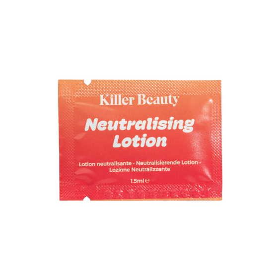 Killer Beauty Brynlaminering och franslyft - steg 2: Neutraliserande lotion