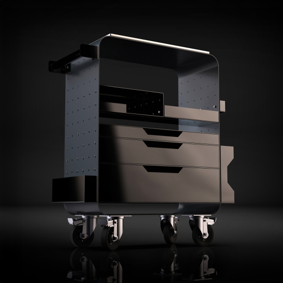 Impala Workstation av Kwadron - Grey