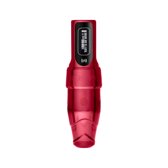 Microbeau Flux S Max med 1x PowerBolt II - 2,5 mm Stroke - Rouge