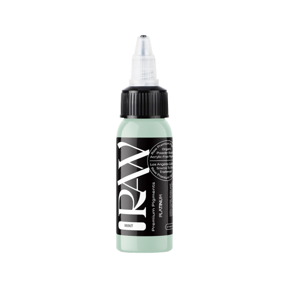 Raw Pigments Platinum - Mint Tatueringsbläck - 30ml