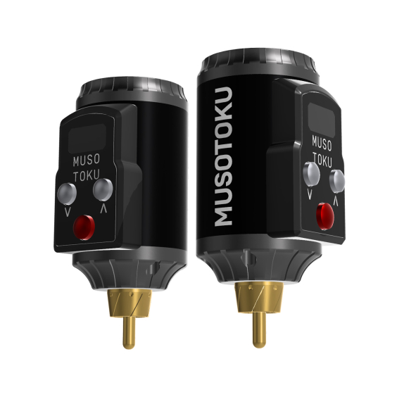 Musotoku Dan Kubin ROVER R-1 Trådlöst Extended Volt batteripaket - RCA-anslutning - Gunmetal