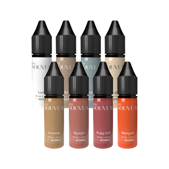 Pro Nouveau Pigments - Nipple Fairy Second Story Sats 8x 15ml