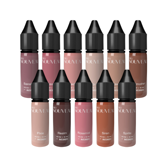 Pro Nouveau Pigments - Nipple Fairy Sats 11x 15ml