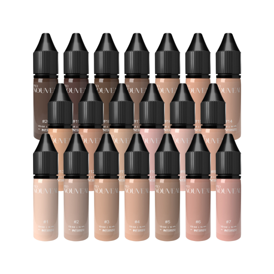 Pro Nouveau Pigments - Nou Tones Sats 20x 15ml