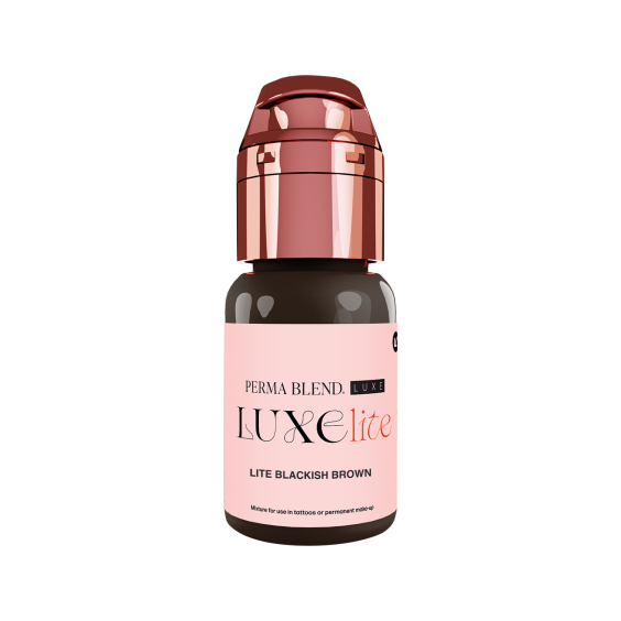 Perma Blend Luxe Lite PMU-bläck – Lite Blackish Brown 15ml