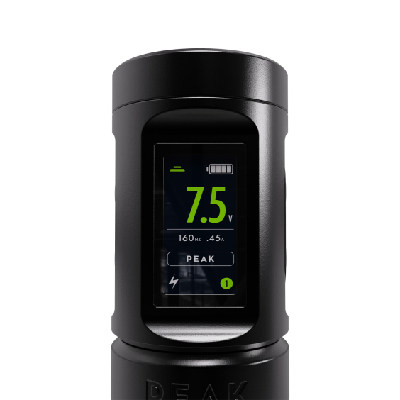 Batteri för Peak Solice Pro V2 Trådlös maskin - Mattsvart