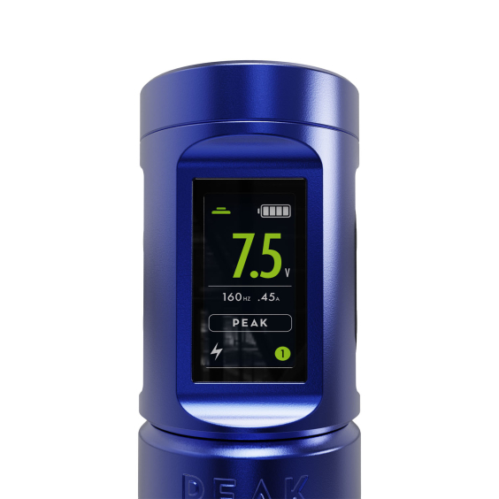 Batteri för Peak Solice Pro V2 Trådlös maskin - Matt blå