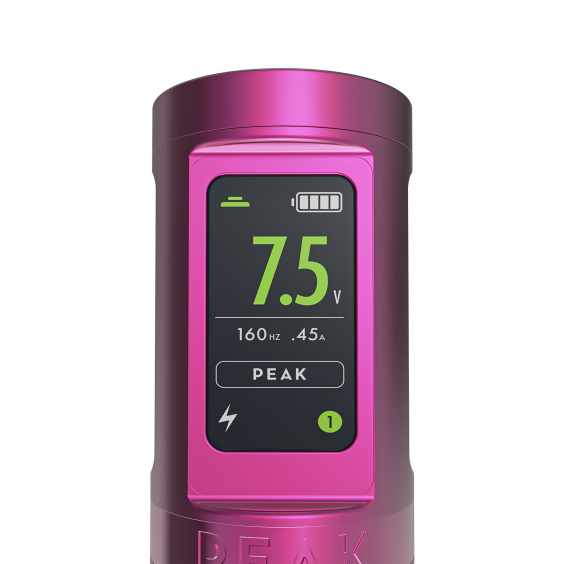 Batteri till Peak Solice Ergo Machine - Matt rosa