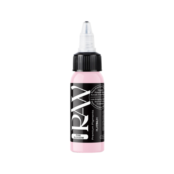 Raw Pigments Platinum - Pink Blossom Tatueringsbläck - 30ml