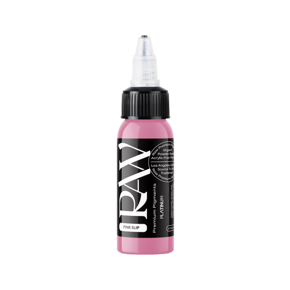 Raw Pigments Platinum - Pink Slip Tatueringsbläck - 30ml