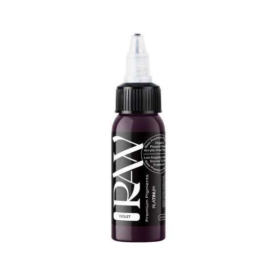 Raw Pigments Platinum - Violet Tatueringsbläck - 30ml