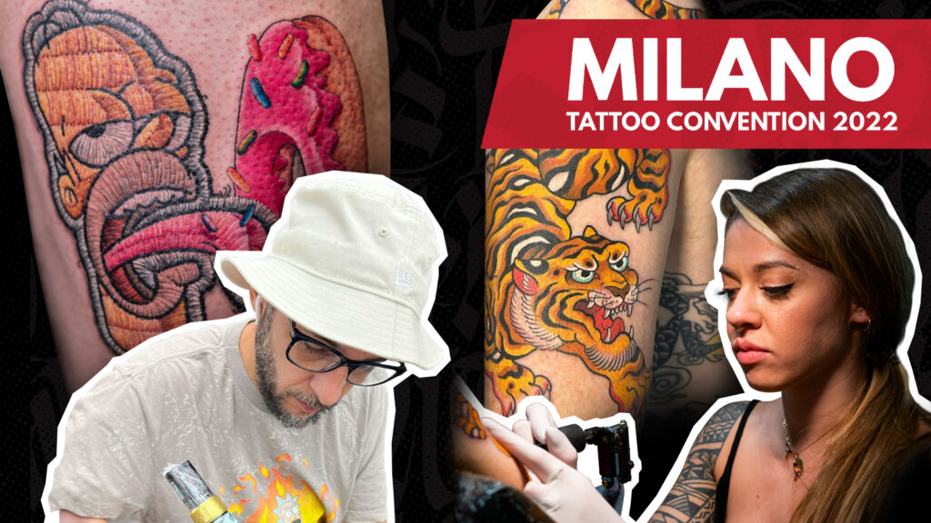 Timelapses av tatueringar – Milano Tattoo Convention 2022