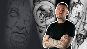 Hur man tatuerar illustrationer med fina linjer med Alex Lloyd